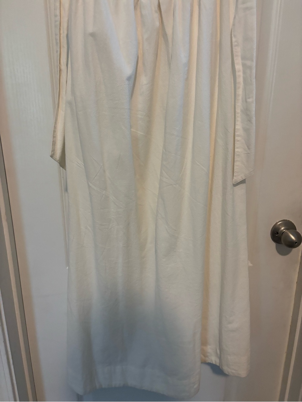 Free People Cream Ruffle Midi Dress - Picture 5 of 5